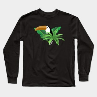 Chillen With A Toucan Long Sleeve T-Shirt